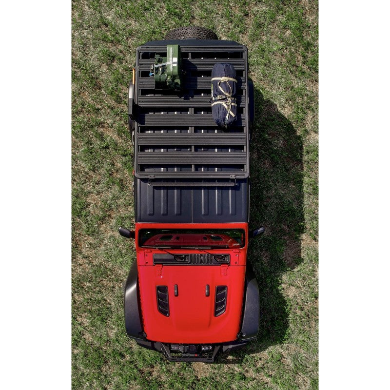 Rival 4x4 Jeep 4-Door Wrangler JL and Gladiator JT No-Drill Aluminum Roof Rack - 2M.2701.1