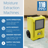 AlorAir Storm DP Smart WiFi Commercial Dehumidifier - Storm DP Dehumidifier