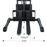 Apollolift Power Lift Straddle Stacker 3300Lbs 118"Lifting - Backyard Provider