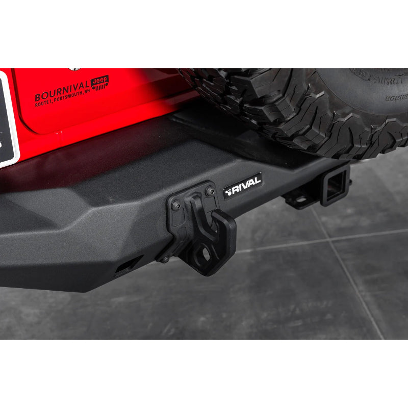 Rival 4x4 Jeep Wrangler JL Full-Width Rear Bumper in Aluminum - 2D.2723.1-NL