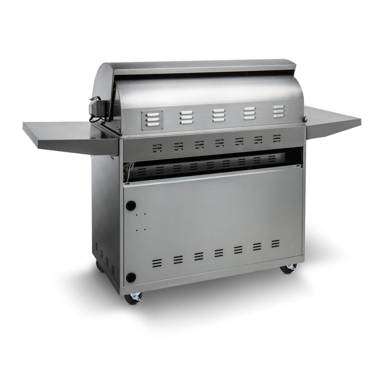 Blaze Professional LUX 44-Inch 4-Burner Propane Grill w/ Rear Infrared Burner - BLZ-4PRO-LP+BLZ-4PRO-CART