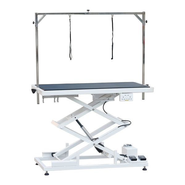 Aeolus Pro Electric Lift Grooming Table -AE-FT-899PRO-White