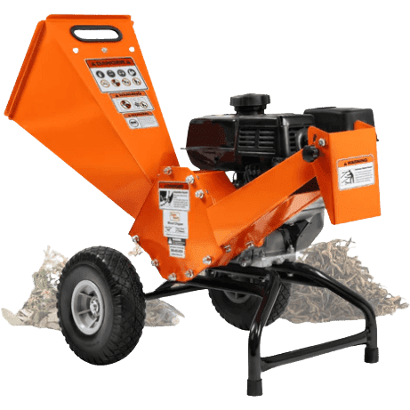 Super Handy GUO074 Mini Wood Chipper Shredder Mulcher Heavy Duty 7HP Compact Design 3" Max Cutting Capacity New