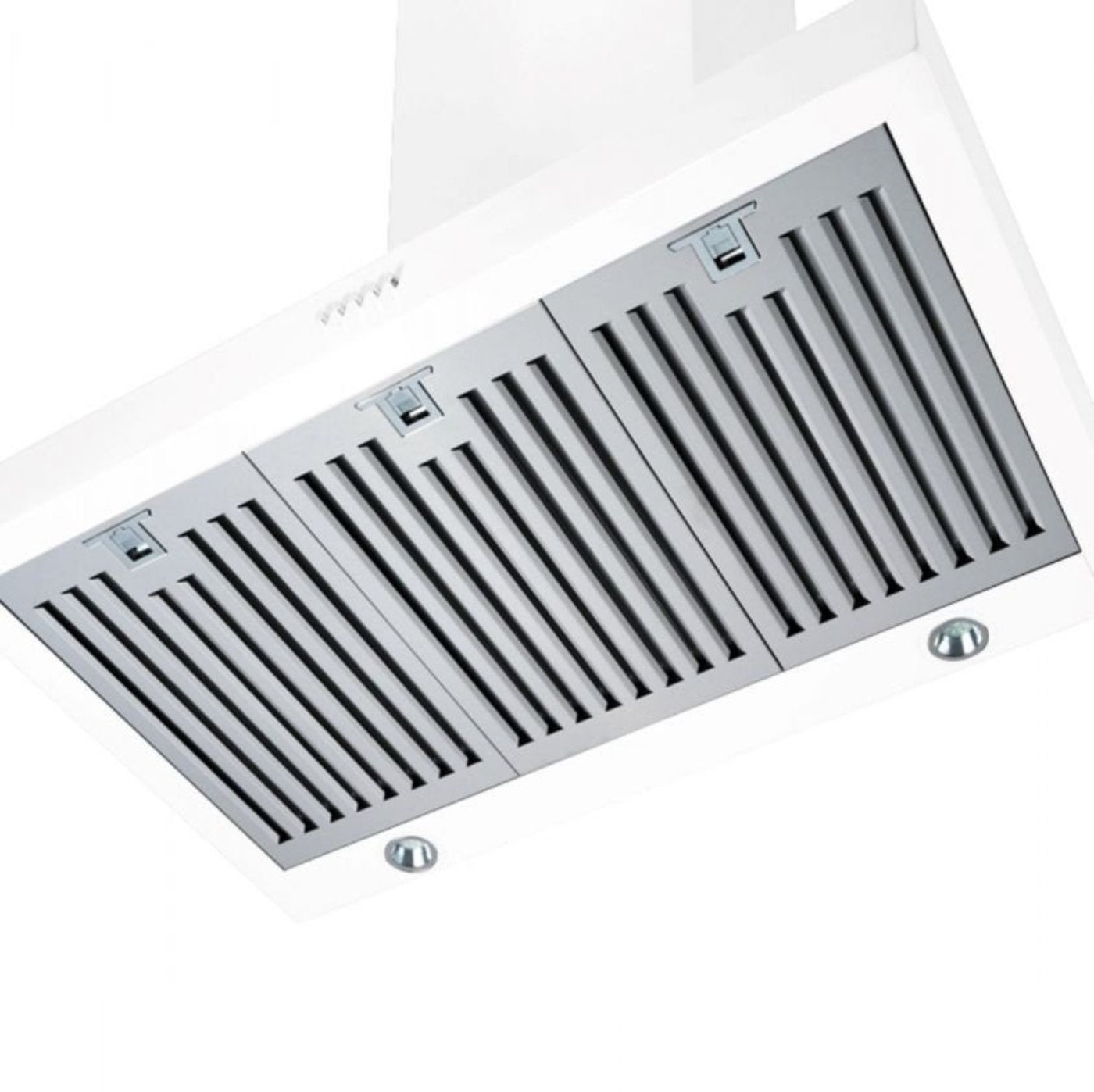 Hallman Seng Ventilation Hood 30-Inch Wall Mount with Chrome Trim