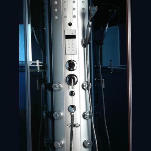 Mesa Steam Shower Blue Glass - WS-302A