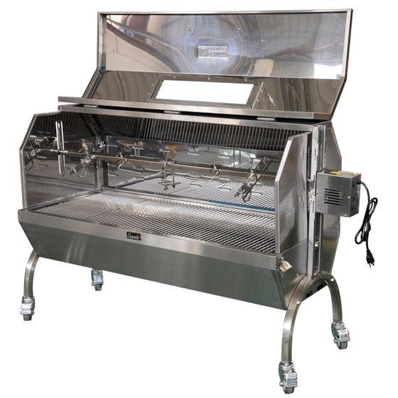 Charotis 52" Charcoal Stainless Steel Spit Roaster - SSH1