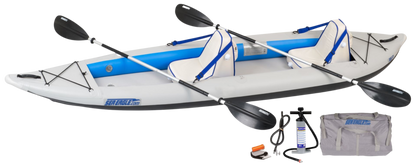 Sea Eagle 385FTK_D 385ft FastTrack Inflatable Kayak Deluxe Package New - 385FTK_D