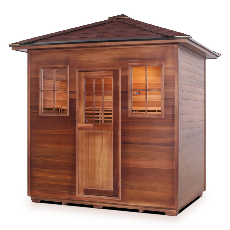 Enlighten Sauna MoonLight 5-Person Outdoor Sauna - T-16380