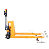 Apollolift  Lithium Full Electric Pallet Jack Lithium Power Pallet Jack 3300lbs Hydraulic Pallet Truck - Backyard Provider