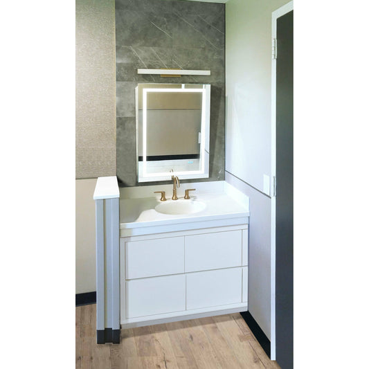 Krugg Icon 24" X 32" ADA Mirror ICON2432ADA - Backyard Provider