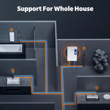 Awoco Electric Tankless Water Heater, 208-240V, Adjustable Instant Heat, Digital Display – WH-EL18K