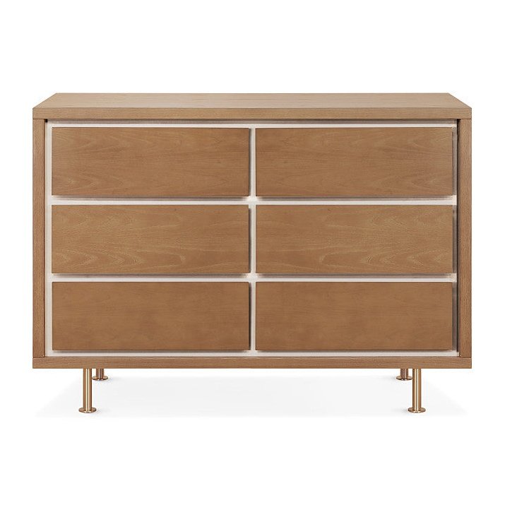 Nursery Works Novella 6-Drawer Double Dresser - Backyard Provider