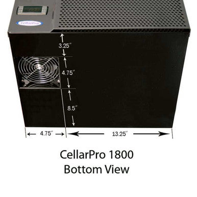 CellarPro 1800QT Wine Cellar Cooling Unit - CP 1800-QT