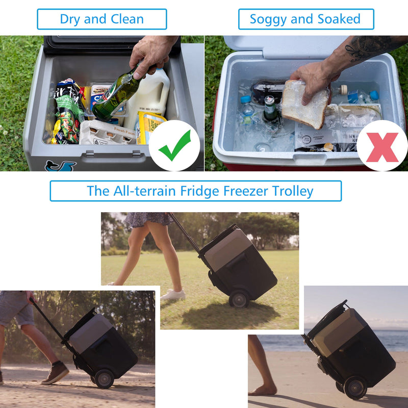 ACOPOWER LionCooler Pro Portable Solar Fridge Freezer, 42 Quarts