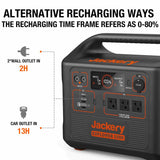 Jackery Solar Generator 1500 with Solar Saga 100W