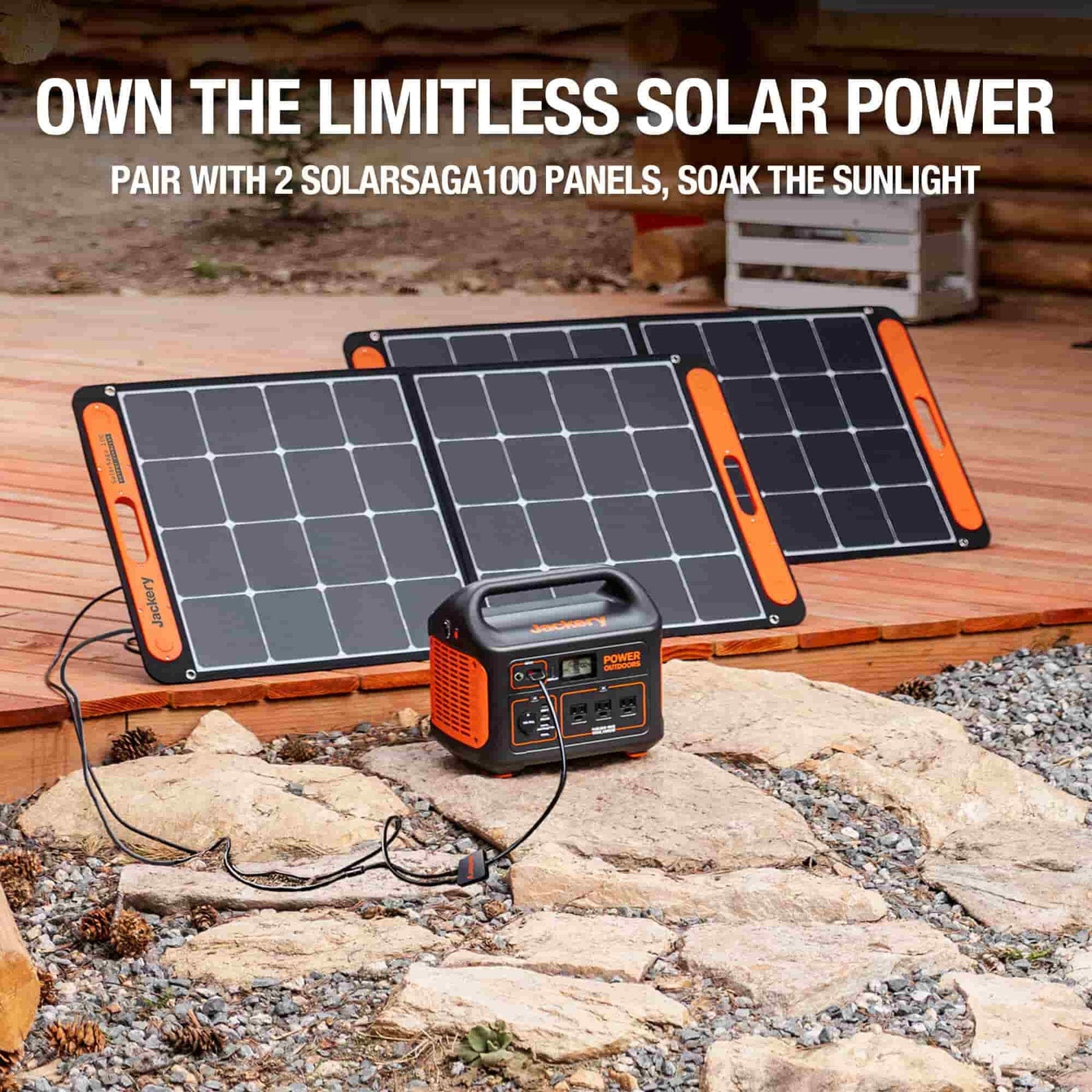 Jackery Explorer 1000 Portable Power Station + FREE Carry Bag - G1000A1000AH_ACASE03