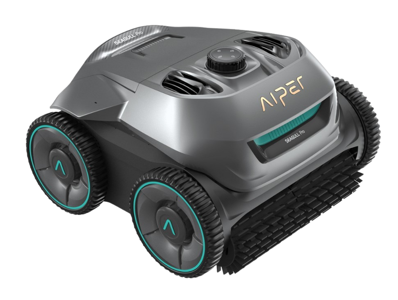 Aiper Flat Wall Water Line Cleaning Cordless Robotic Pool Cleaner Gray New - SEAGULL-PRO