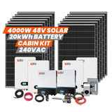 4000W 48V 240VAC Cabin Kit - Backyard Provider