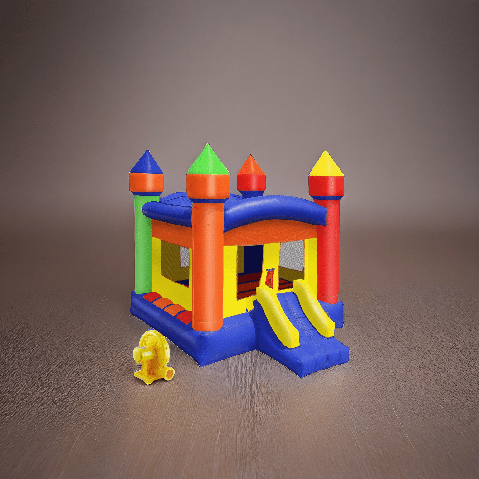 13' x 13' Commercial Castle Bounce House with Blower by Cloud 9