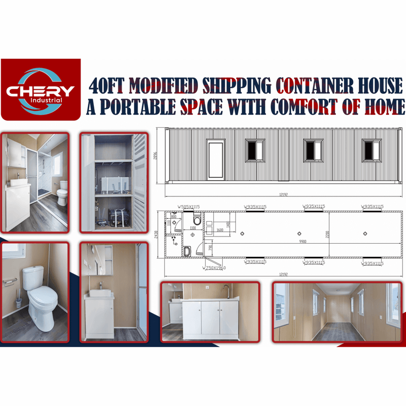 Chery Industrial 40ft Modified Container House