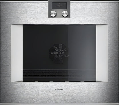Gaggenau 400 Series 30" Home Connect Left Hinged Electric Wall Oven - BO481613