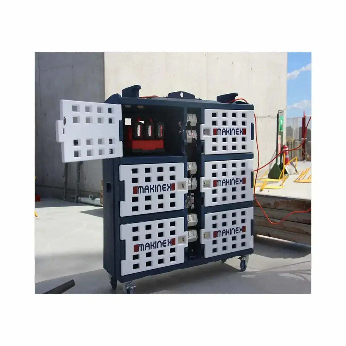 Makinex Mobile Charge Pod - MCP-6-SS-US