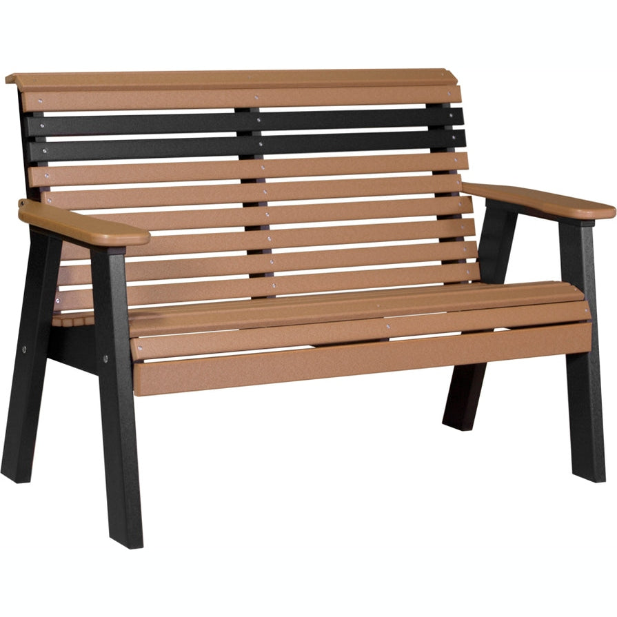 LuxCraft 4' Plain Bench - 4PPBCHB