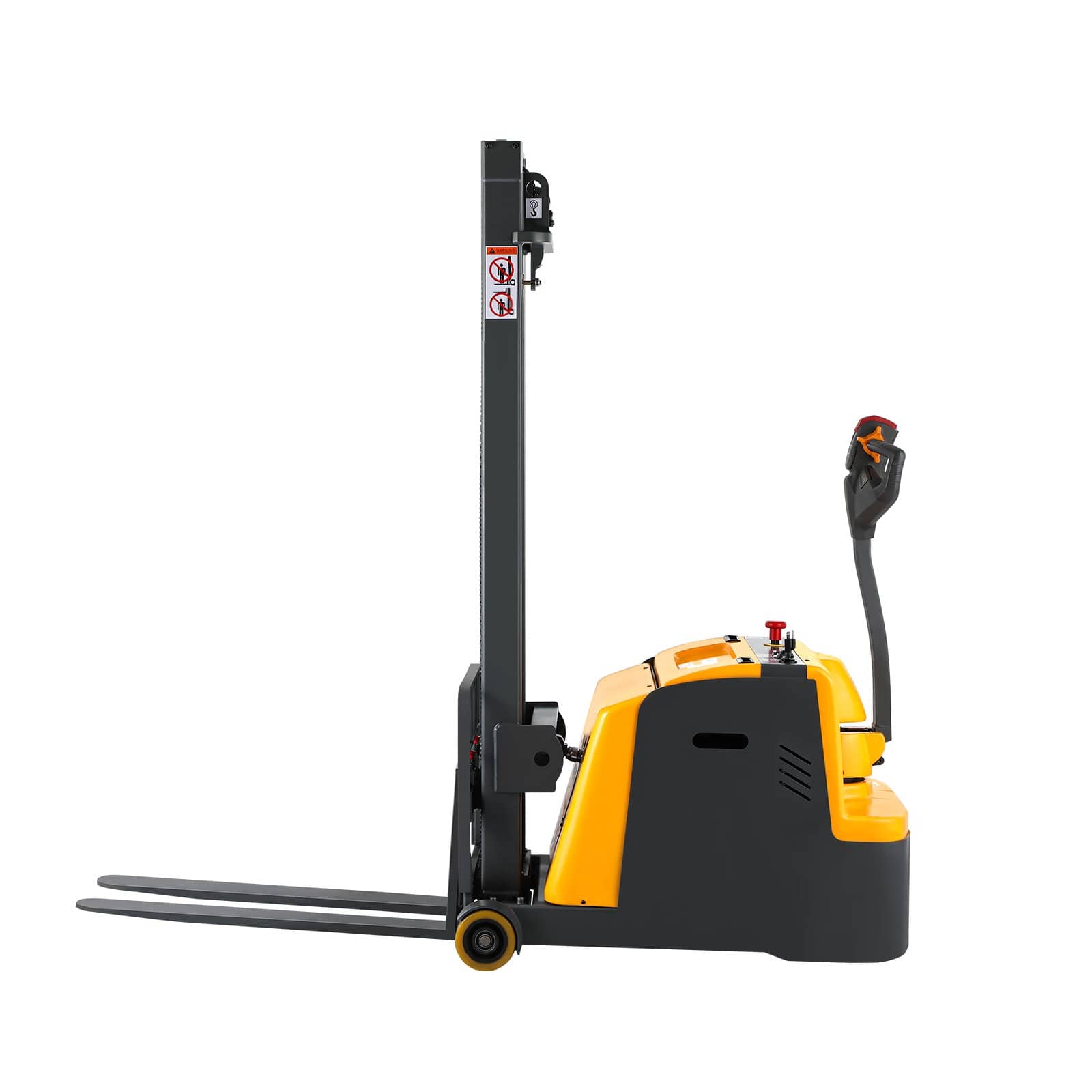 Apollolift Counterbalanced Electric Stacker 2200lbs 118" High - Backyard Provider