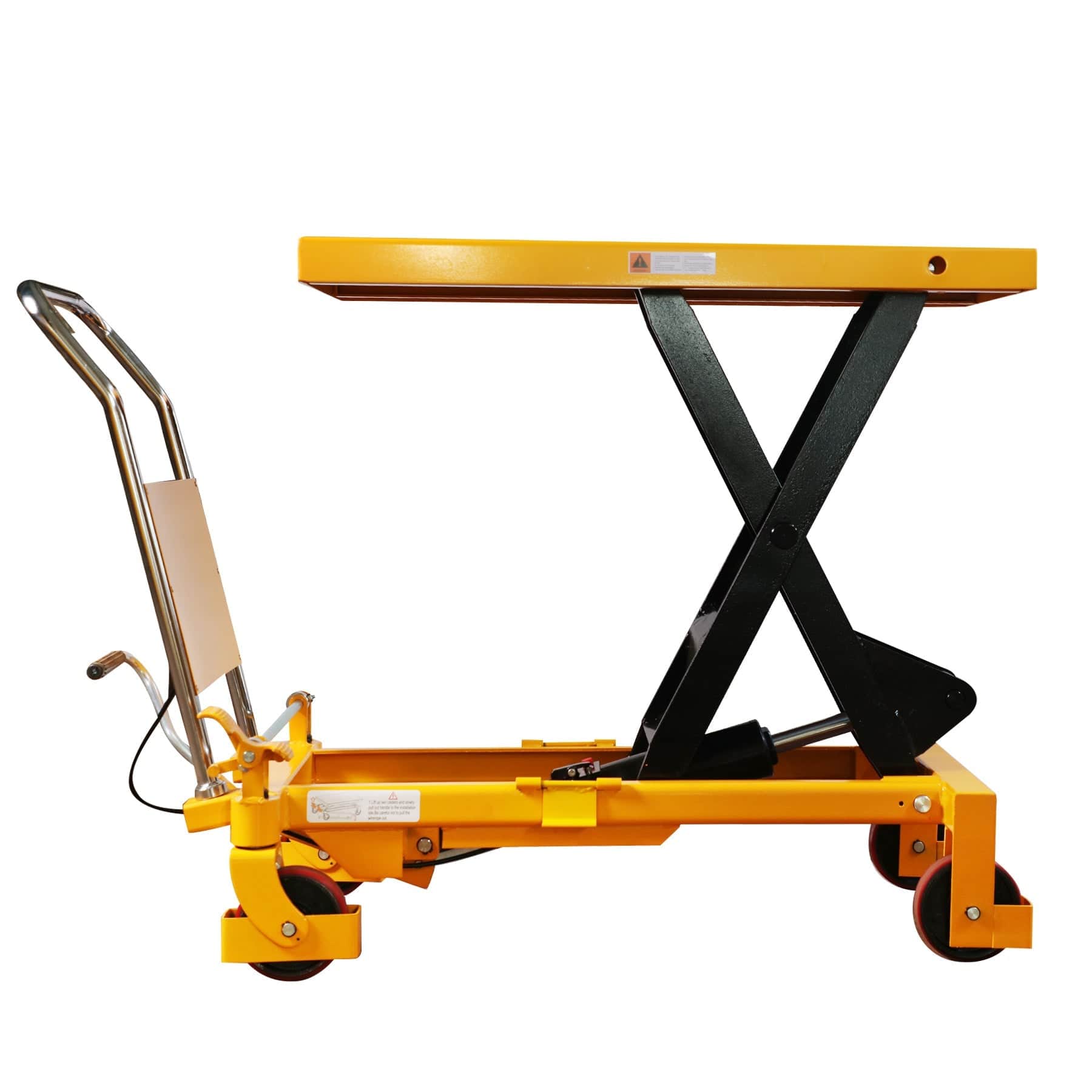 Apollolift Single Scissor Lift Table 2200lbs. 39.4" lifting height - A-2014 - Backyard Provider