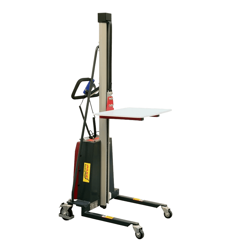 Pake Handling Tools Electric Work Positioner Truck 59" Lift Height 330 lbs Capacity New - PAKWP02