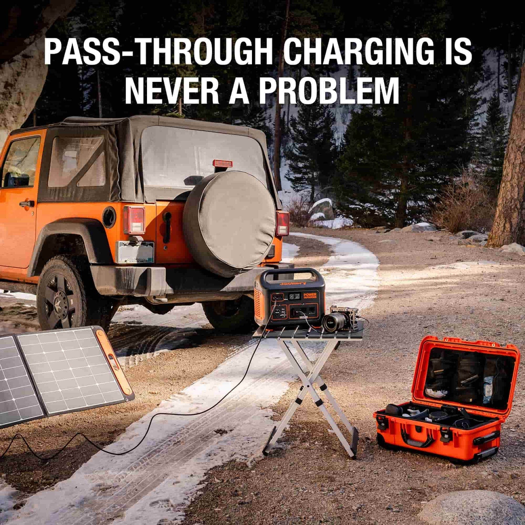 Jackery Explorer 1000 Portable Power Station + FREE Carry Bag - G1000A1000AH_ACASE03