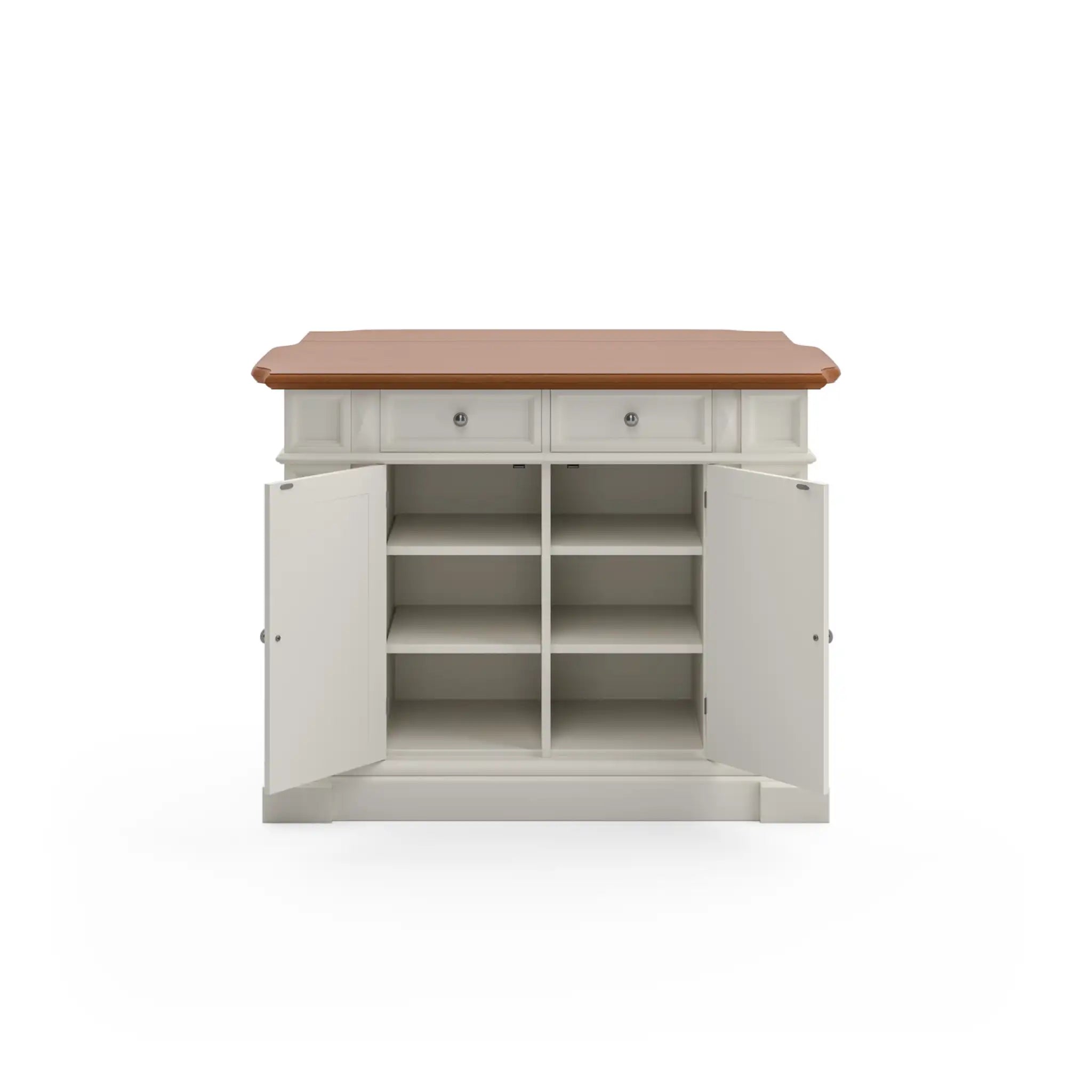 Homestyles Americana Off-White Kitchen Island 5002-94.