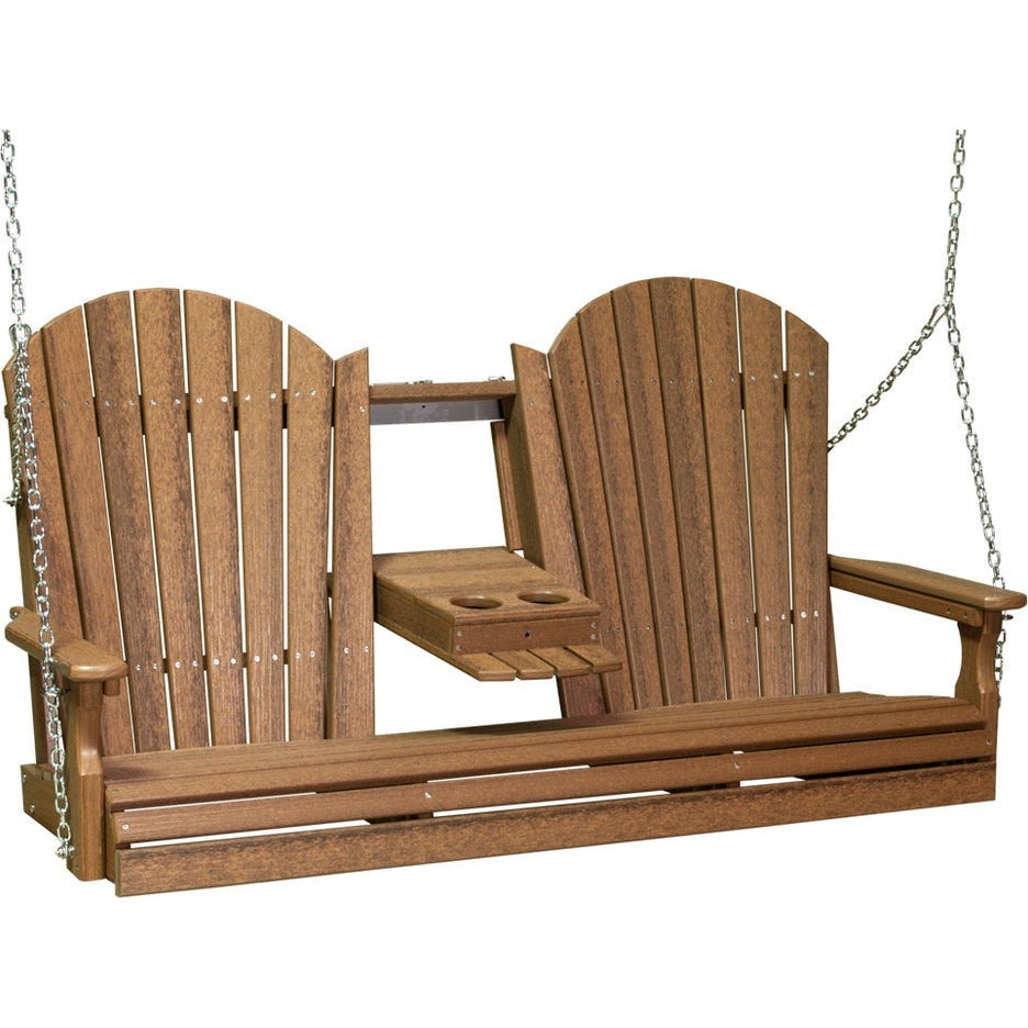 LuxCraft 5' Adirondack Swing - 5APSCHB