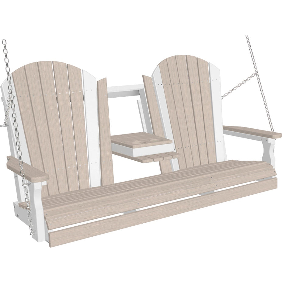 LuxCraft 5' Adirondack Swing - 5APSCHB