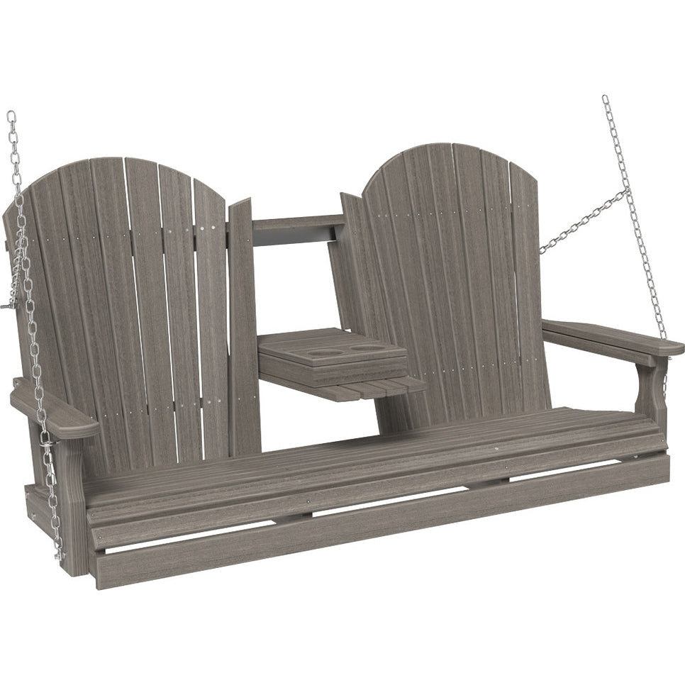 LuxCraft 5' Adirondack Swing - 5APSCHB