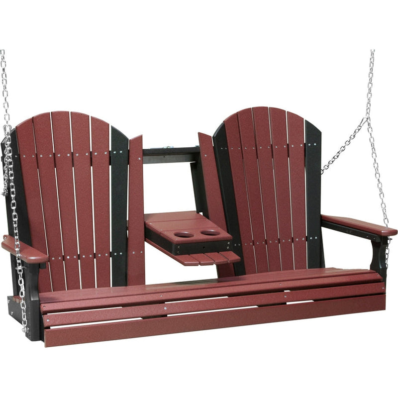 LuxCraft 5' Adirondack Swing - 5APSCHB