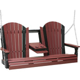 LuxCraft 5' Adirondack Swing - 5APSCHB