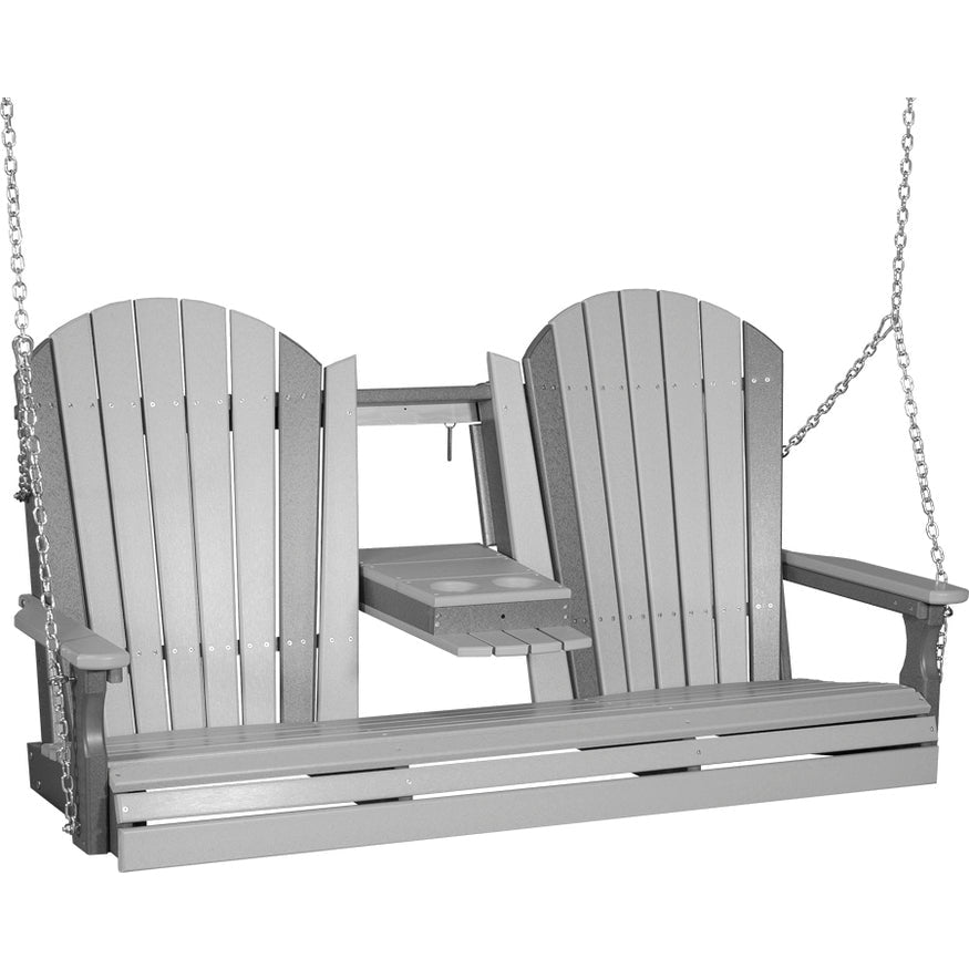 LuxCraft 5' Adirondack Swing - 5APSCHB