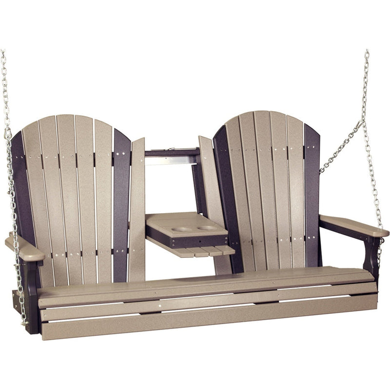 LuxCraft 5' Adirondack Swing - 5APSCHB