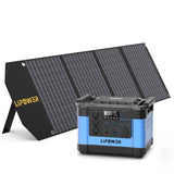 LIPOWER Solar Generator Kit 1000W MARS-1000 + APOLLE100