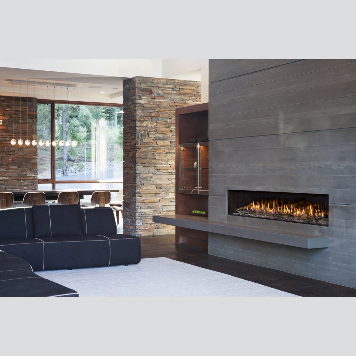 Montigo Exemplar RP620 Single Sided Gas Fireplace - R320N