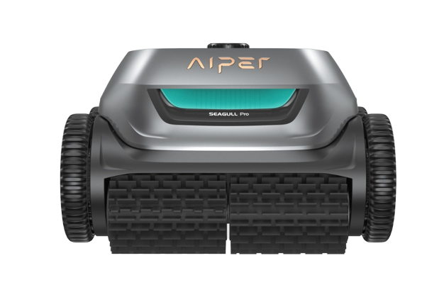 Aiper Flat Wall Water Line Cleaning Cordless Robotic Pool Cleaner Gray New - SEAGULL-PRO