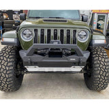 Rival 2020-2022 Jeep Wrangler Jl & Gladiator Jt Stubby Front Bumper Aluminum - 2D.2702.2-NL