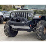 Rival 2020-2022 Jeep Wrangler Jl & Gladiator Jt Stubby Front Bumper Aluminum - 2D.2702.2-NL
