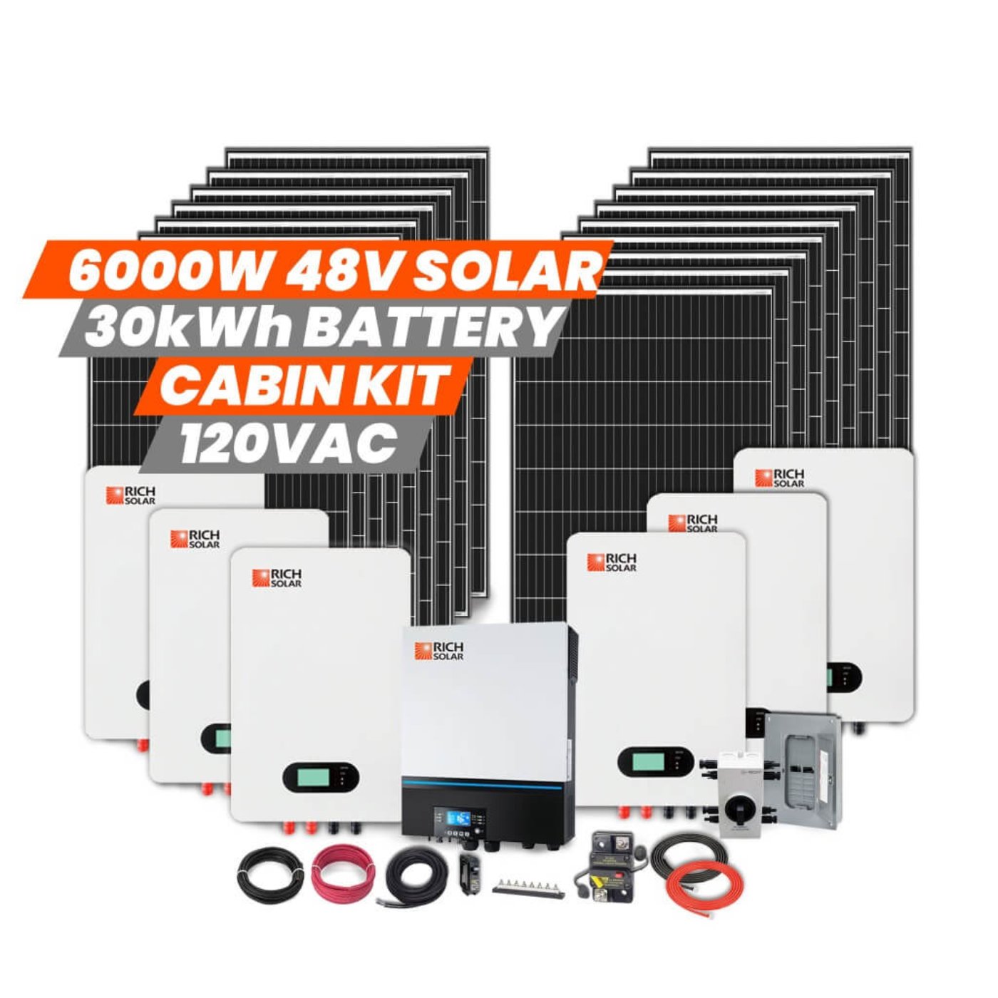 6000W 48V 120VAC Cabin Kit - Backyard Provider