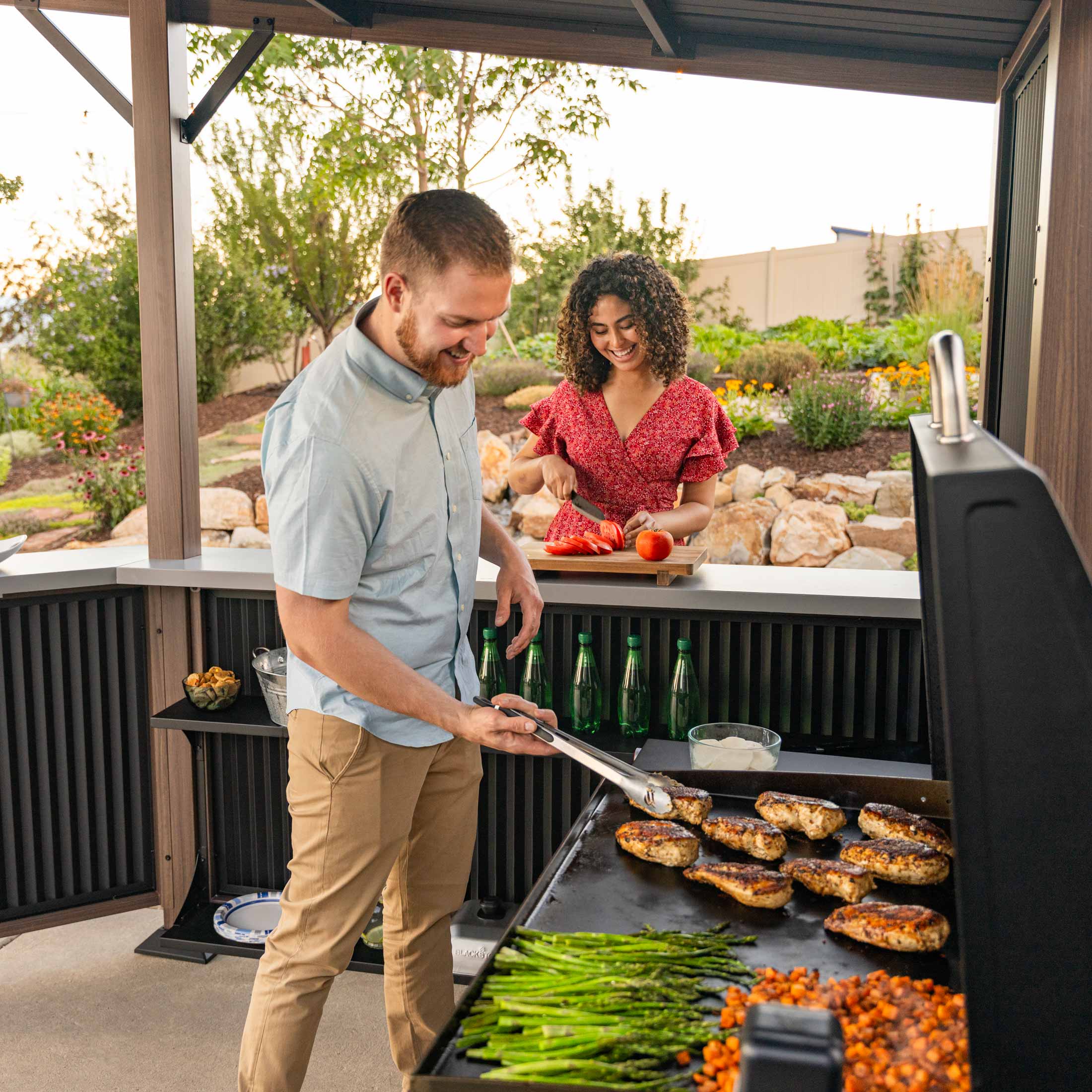 Blackstone 10' x 10' Bar and Grill Pavilion - 6000