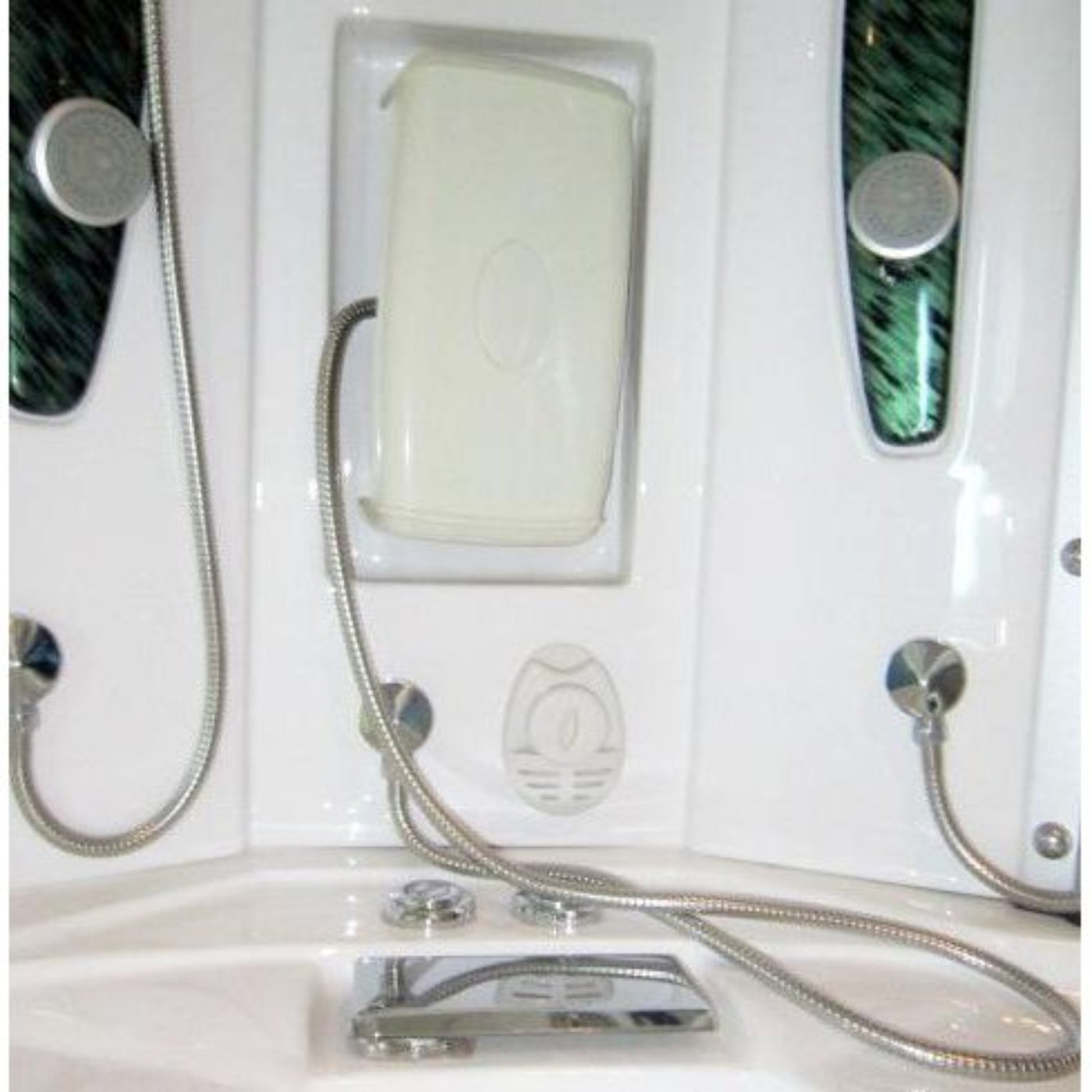 Mesa Steam Shower Tub Combo Blue Glass - WS-608P