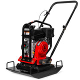 XtremepowerUS Plate Compactor Gas 6hp 208cc 4500lb Force Construction - 61016