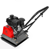 XtremepowerUS 6HP Plate Compactor Gas Powered Vibration Compaction Force 61019