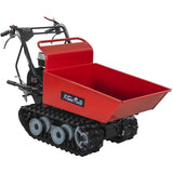 XtremepowerUS 61035 Track Wheel Barrow Gas 6.5hp 196cc Wheelbarrow All Terrain